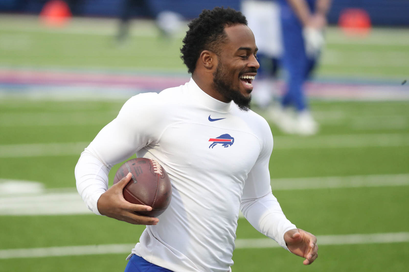 McKenzie warms up